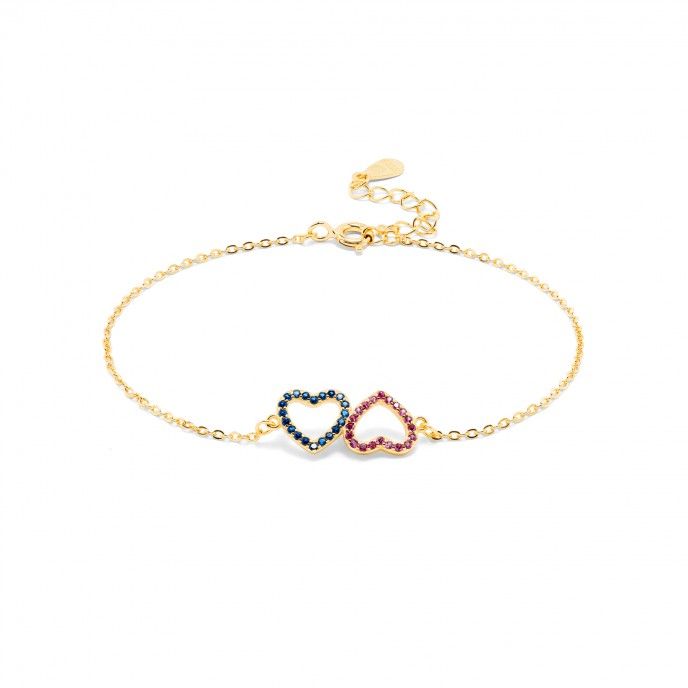 BRACELET WITH HEARTS