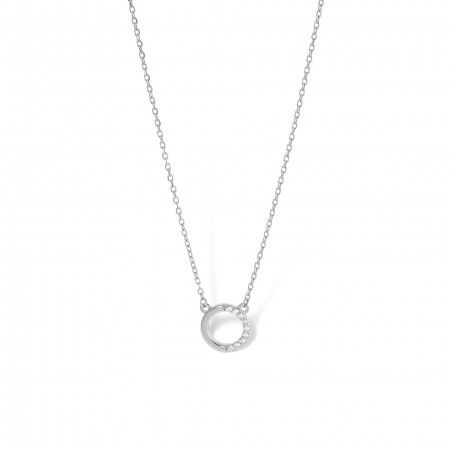 NECKLACE WITH CIRCLE NECKLACE WITH CIRCLE