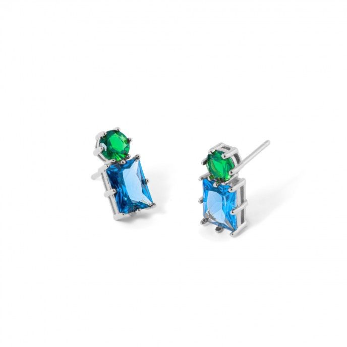 EARRINGS WITH ZIRCONS