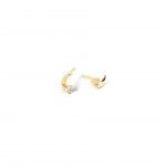 Gold Plated Silver - Zircon