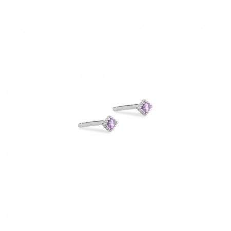 EARRINGS WITH ZIRCON