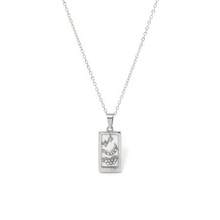 STEEL NIGHT NECKLACE