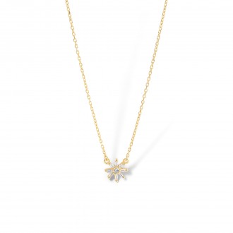NECKLACE WITH FLOWER NECKLACE WITH FLOWER
