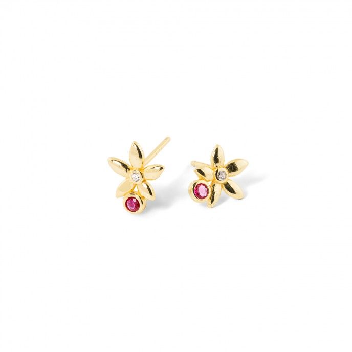 PENDIENTES FLOR