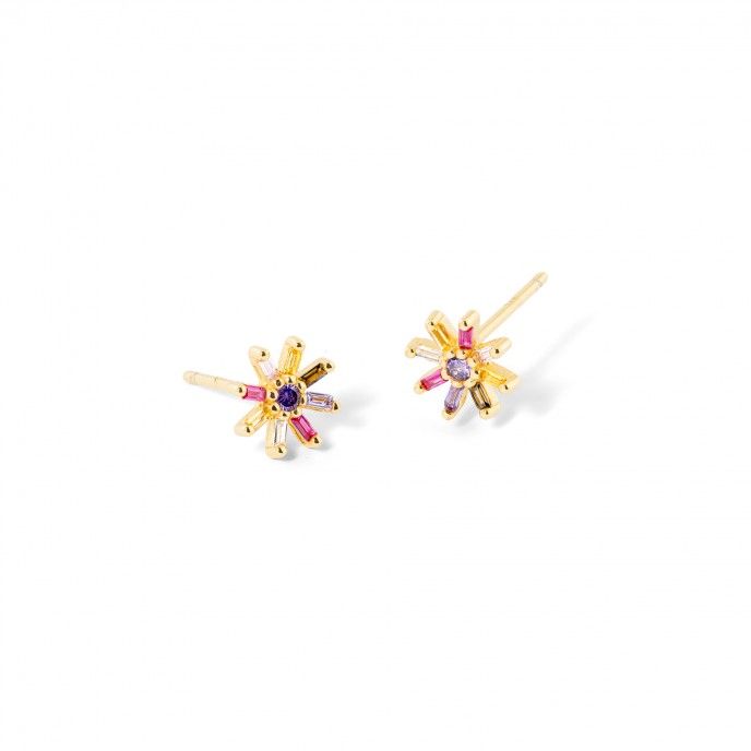 PENDIENTES FLOR