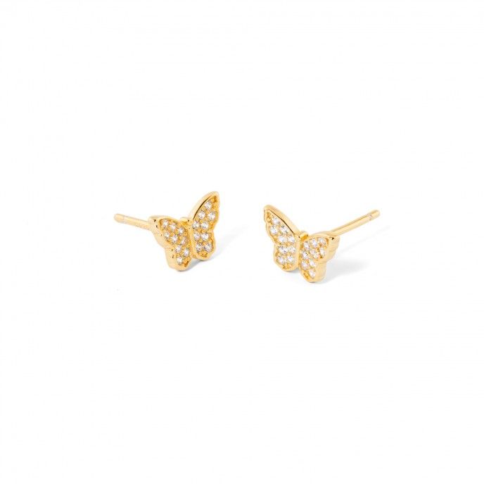 PENDIENTES MARIPOSA