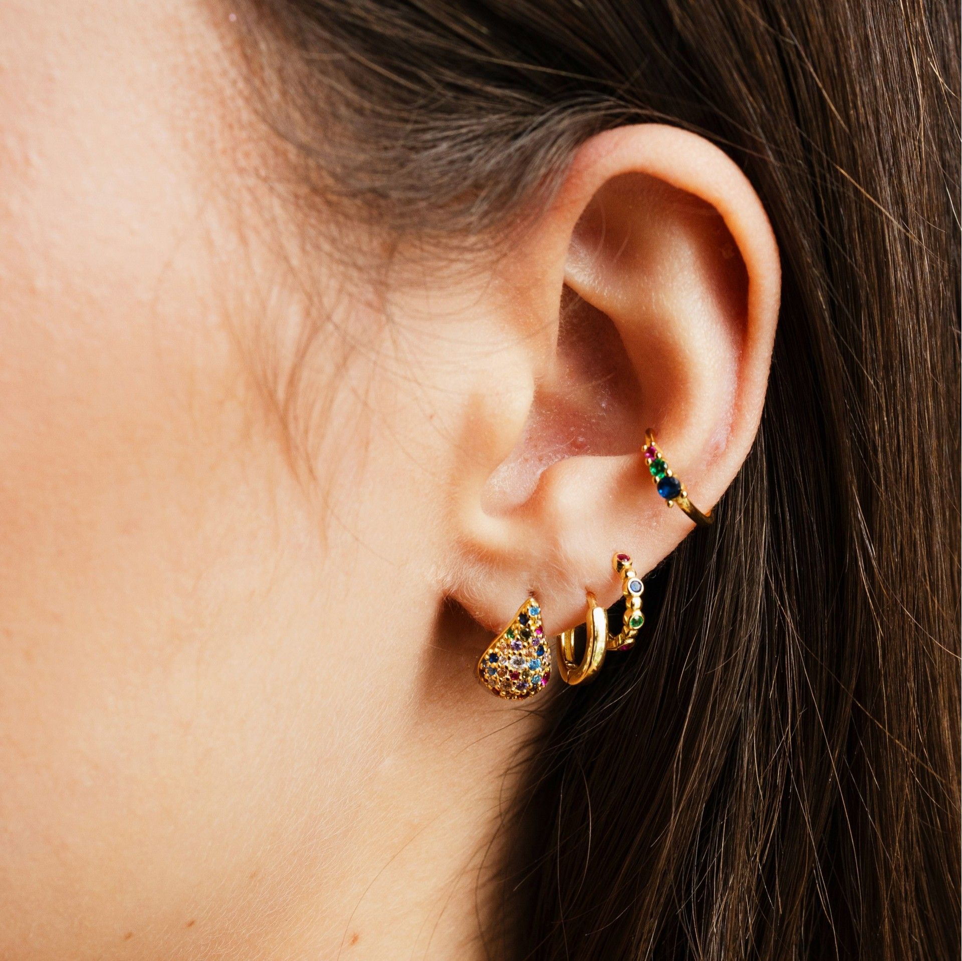 EAR CUFF ZIRCÕES
