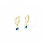 PRATA BANHO OURO AZUL