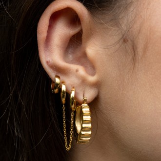 STREEL STRIPED HOOPS