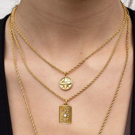 STEEL NIGHT NECKLACE