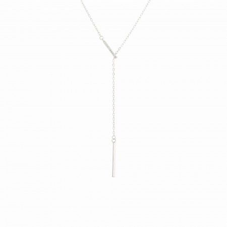SHINY SILVER NECKLACE