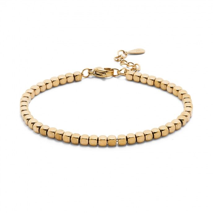 PULSERA CUBOS DE ACERO