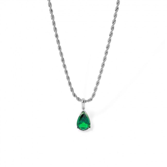 COLLAR GOTA DE ACERO