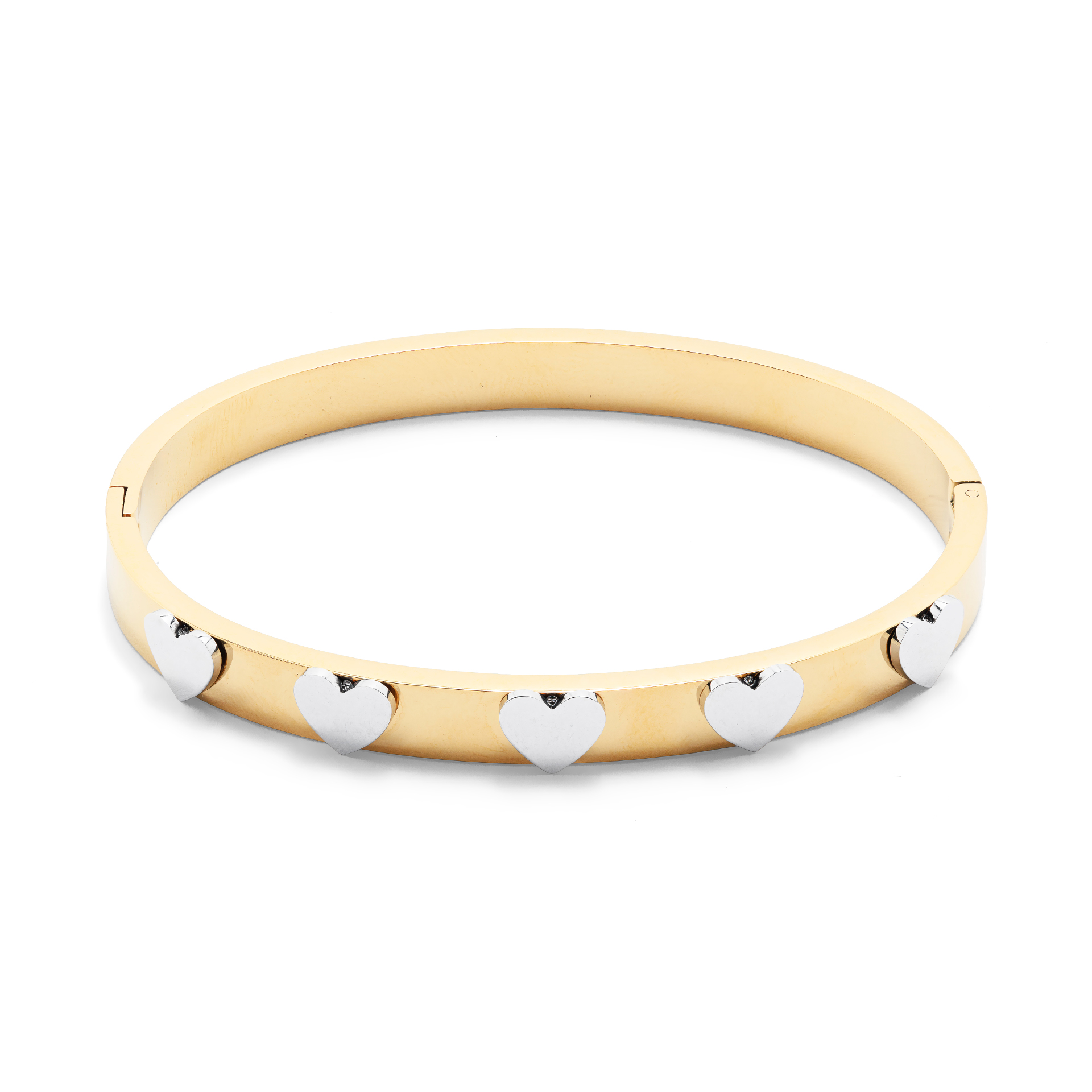 PULSEIRA AÇO CORAÇÕES