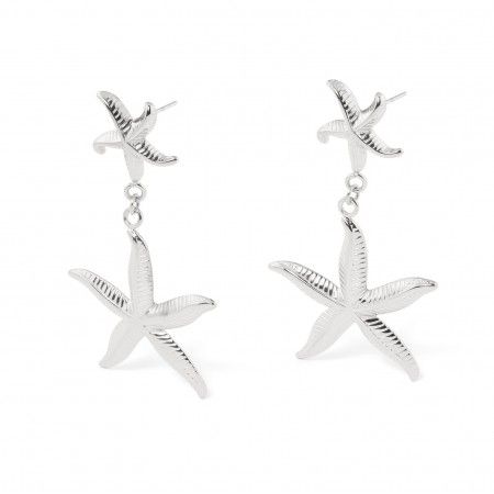 BRINCOS AÇO ESTRELAS DO MAR BRINCOS AÇO ESTRELAS DO MAR