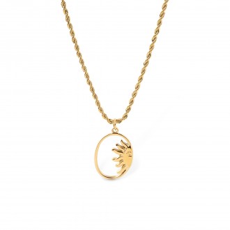 COLLAR SOL DE ACERO