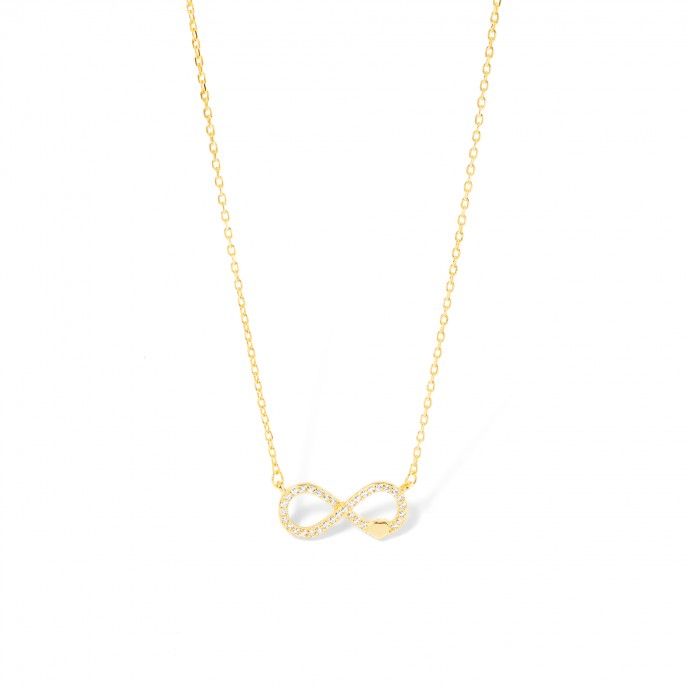 INFINITE SILVER NECKLACE