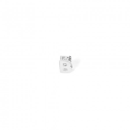 STEEL LETTER PENDANT