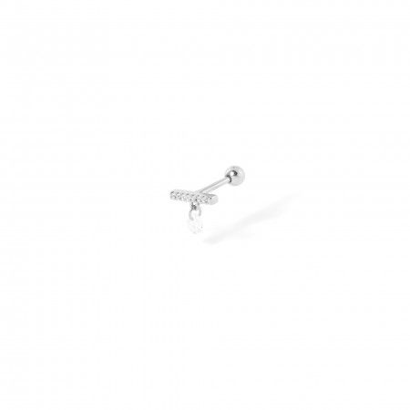 SILVER SHINY PIERCING