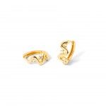 Gold Plated Silver - Zircon