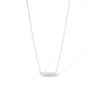 SILVER SHINY NECKLACE
