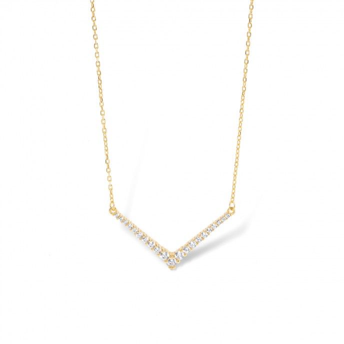 SILVER SHINY NECKLACE