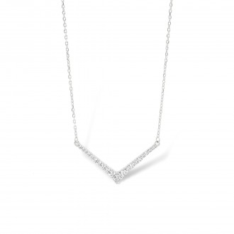 SILVER SHINY NECKLACE