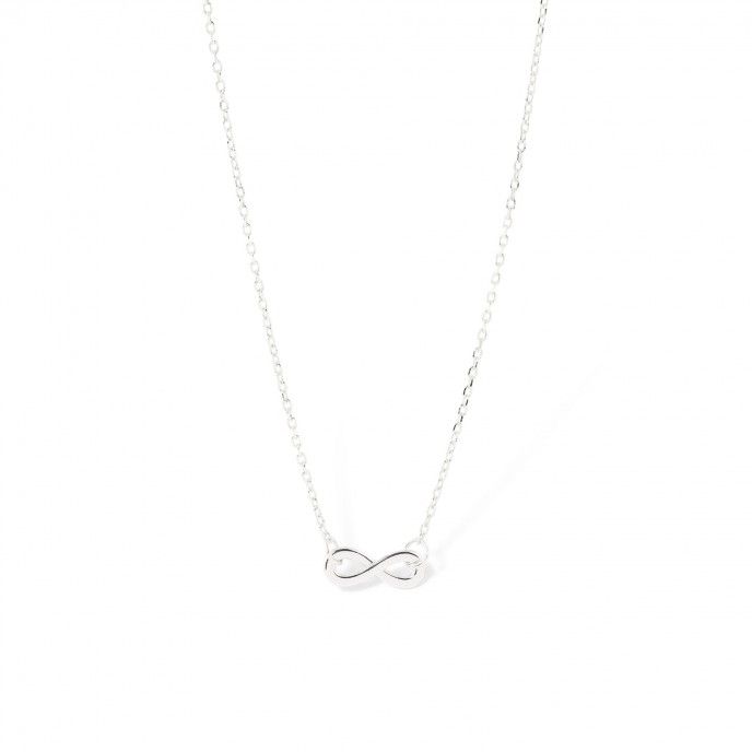 SILVER NECKLACE WITH INFINITY