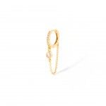 Gold Plated Silver - Zircon