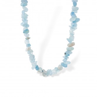 COLLAR DE PLATA CON PIEDRAS NATURALES
