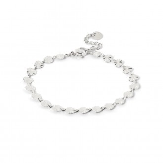 PULSEIRA AÇO CORAÇÕES PULSEIRA AÇO CORAÇÕES