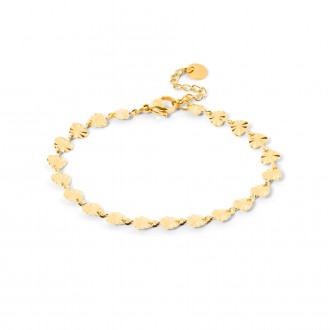 STEEL HEARTS BRACELET