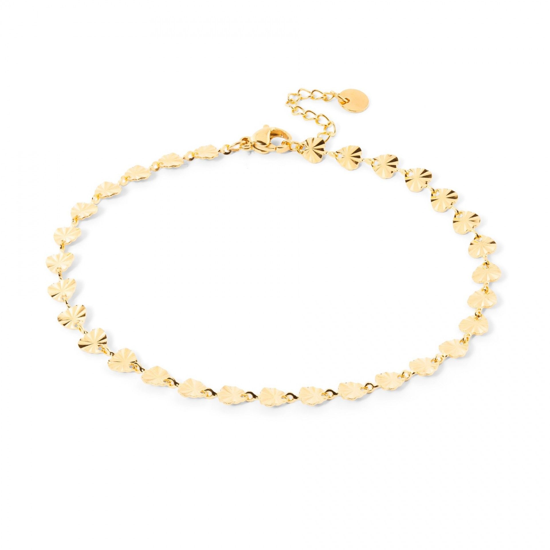 PULSEIRA PÉ AÇO CORAÇÕES