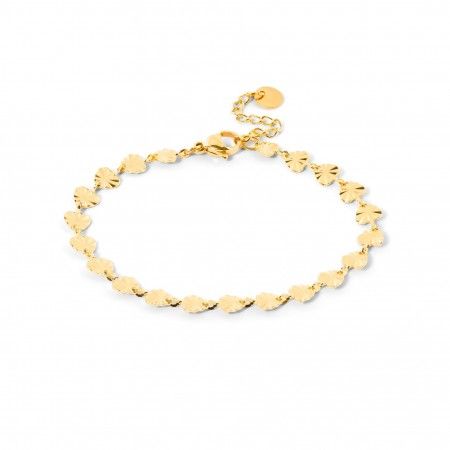 PULSERA CORAZONES DE ACERO