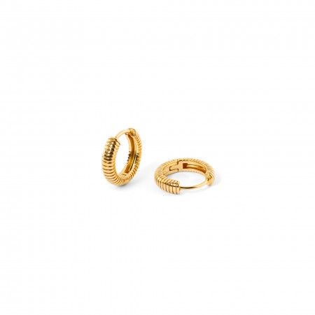 STEEL STRIPED HOOPS