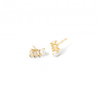 SHINY SILVER EARRINGS