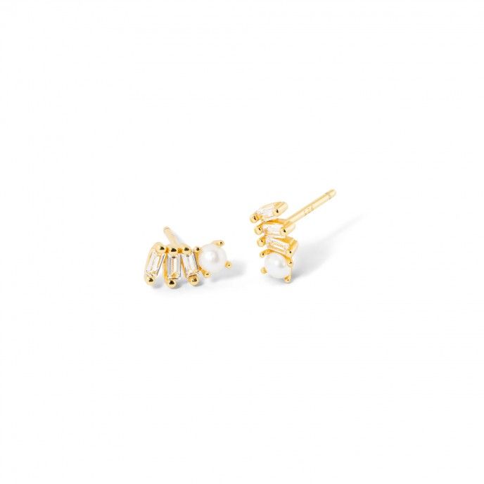 SHINY SILVER EARRINGS