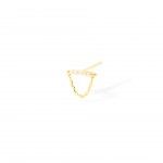 Gold Plated Silver - Zircon