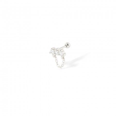 SILVER SHINY PIERCING