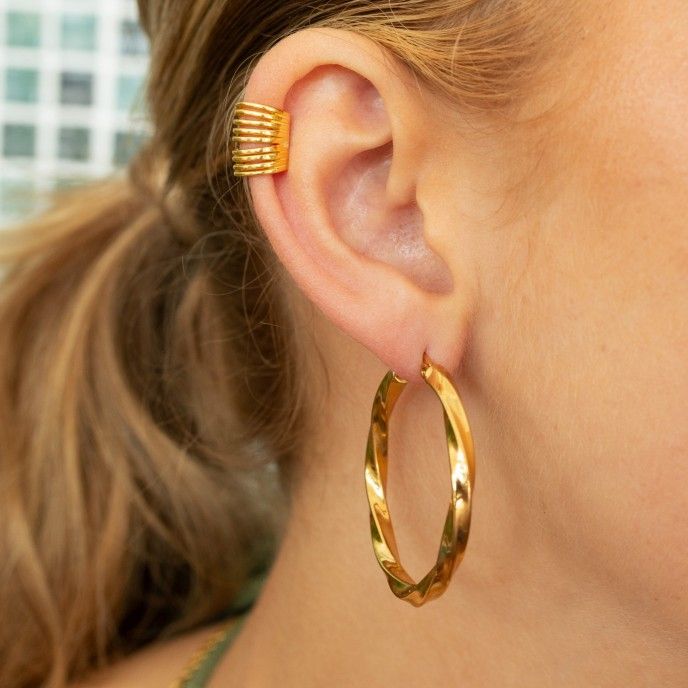 TWISTED STEEL HOOPS