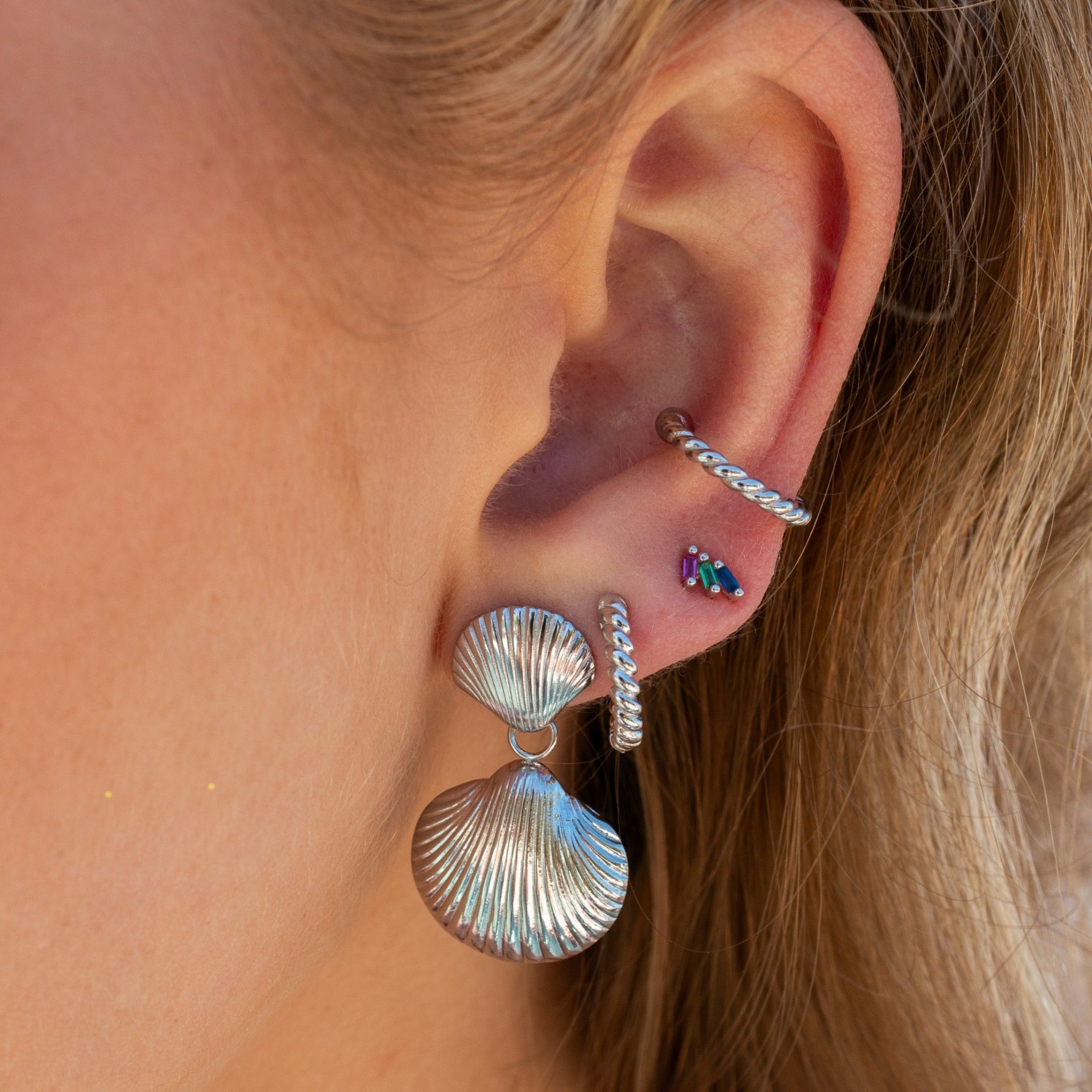 STEEL SHEELS EARRINGS