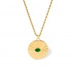 Green Gold Steel