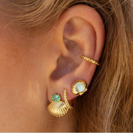 SILVER TWISTED EAR CUFF SILVER TWISTED EAR CUFF