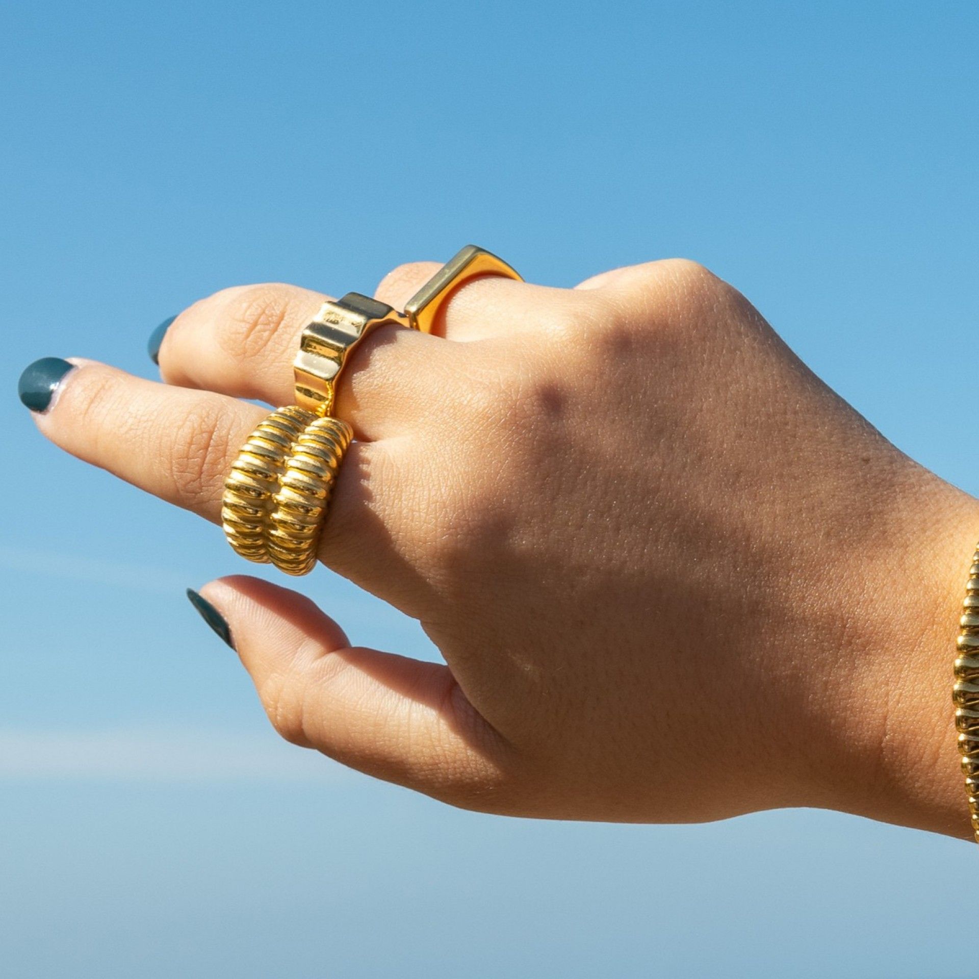 ANEL AÇO GEOMÉTRICO