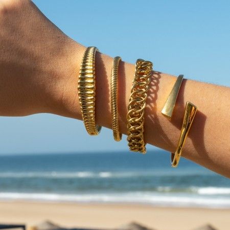 PULSERA RETORCIDA DE ACERO