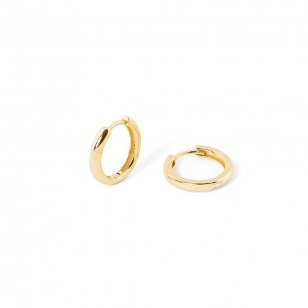 SILVER 1,2CM HOOPS