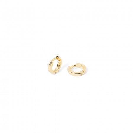 SILVER 6MM HOOPS