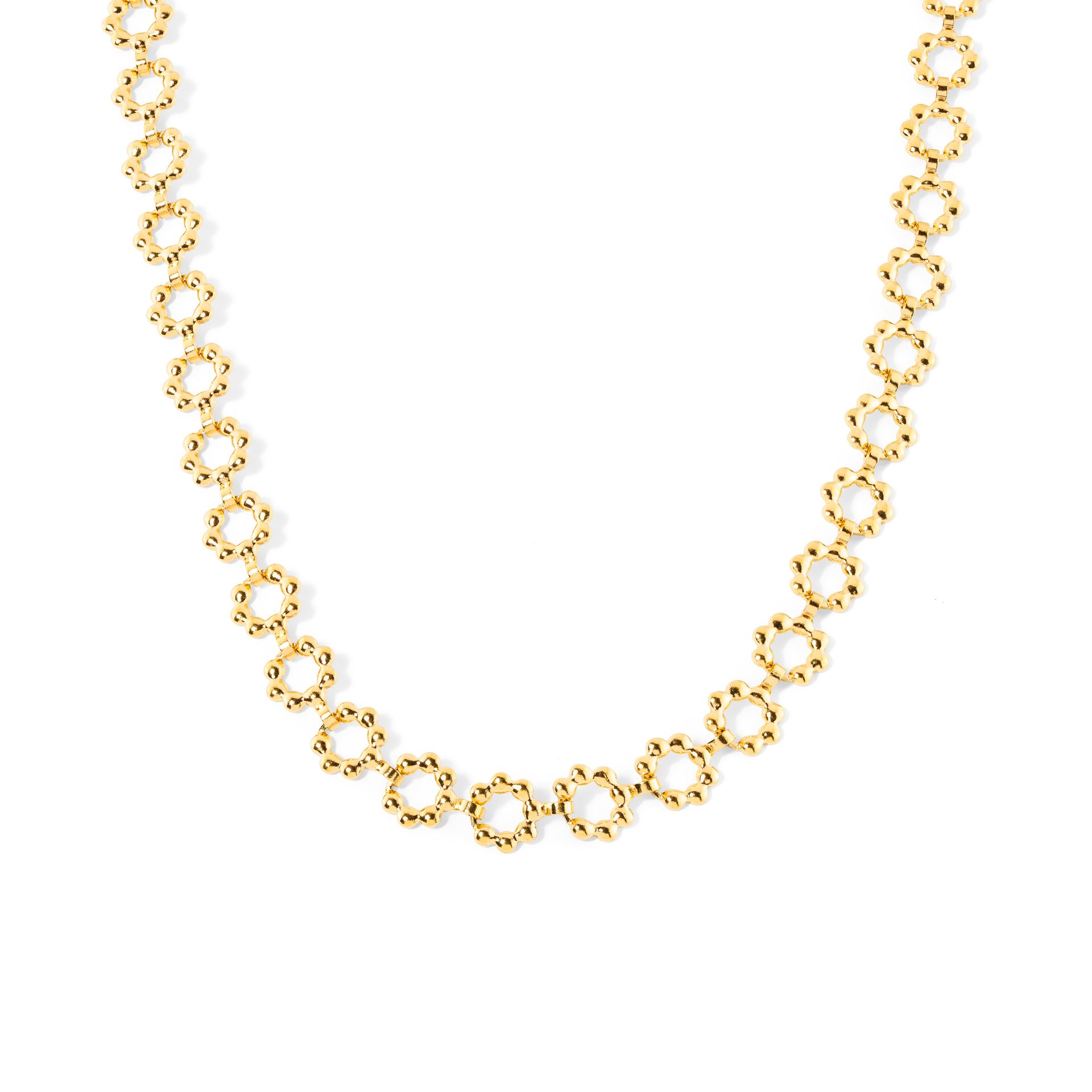 CHOKER AÇO FLORES