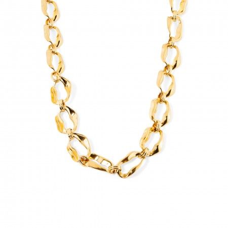STEEL LINKS NECKLACE