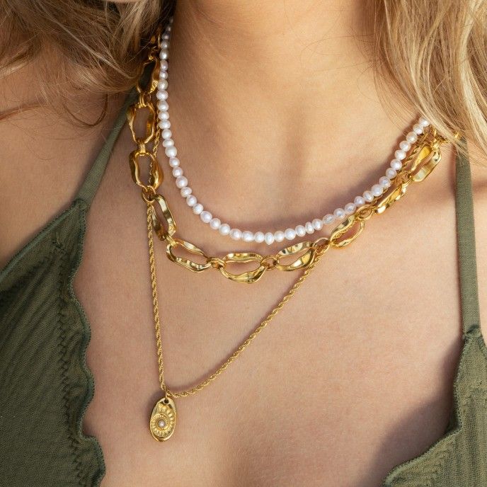 COLLAR ESLABONES DE ACERO
